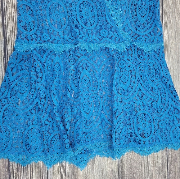 Free People Heart In Two Lace Mini Dress - Picture 6 of 11